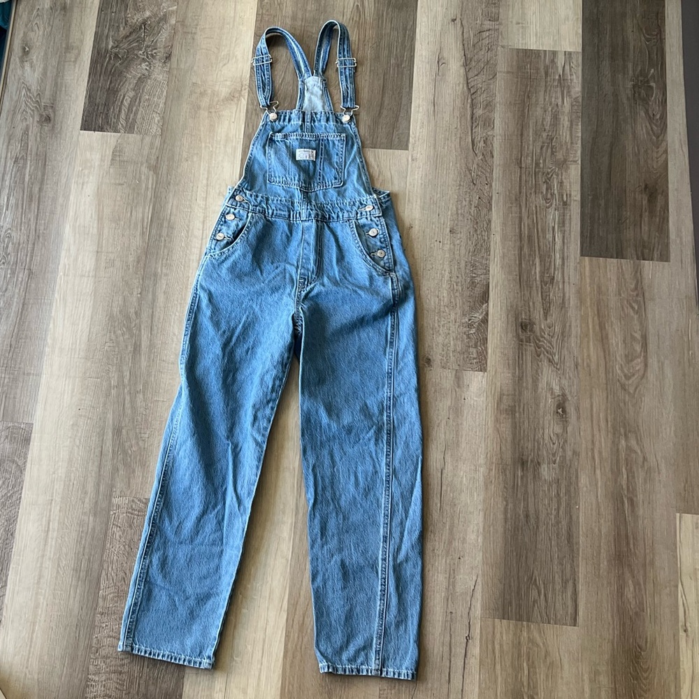 Levi’s Premium Straight Leg Overalls size XS - Picture 4 of 10